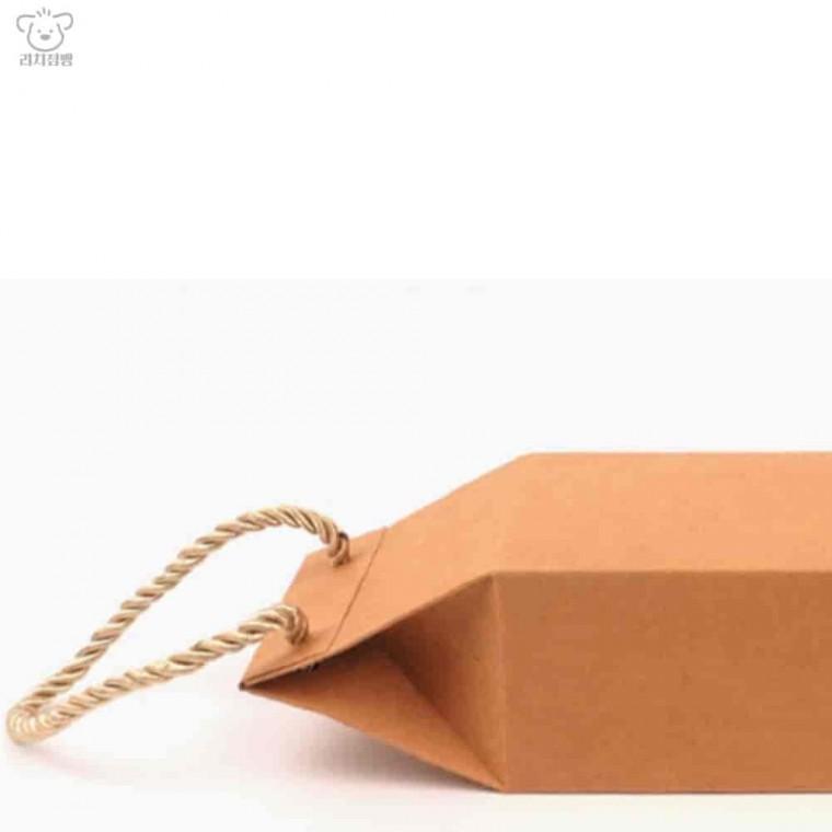 크라프트 세로형 선물 가방 종이포장