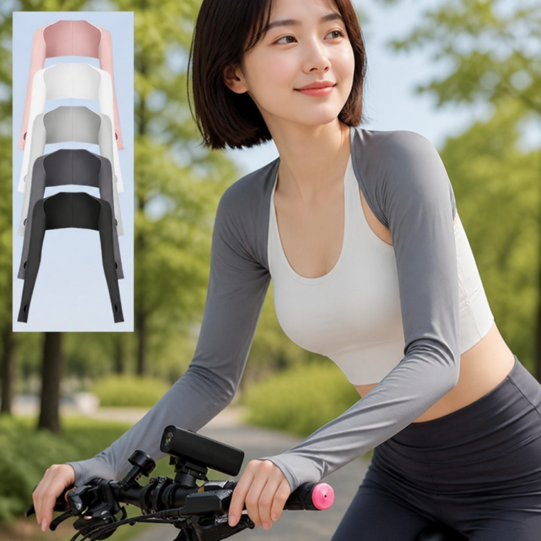 여성 자외선차단 쿨토시 어깨 팔토시 등산 골프 자전거 라이딩