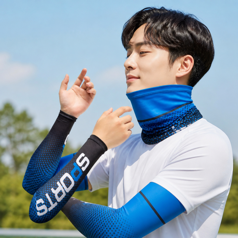 자외선차단 쿨토시 넥워머 패키지 여름 레저용품 세트