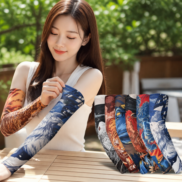 십이지신 암커버 쿨토시 고탄력 자외선차단 1PCS