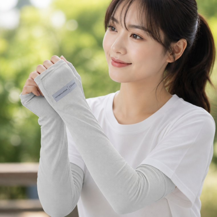 자외선 차단 쿨토시 1쌍 여름 팔보호대 햇빛 가리개 가림