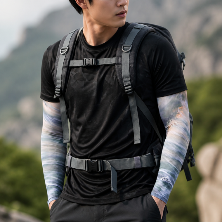 자외선차단 팔토시 HB35 나염 프린트 쿨토시 자전거용