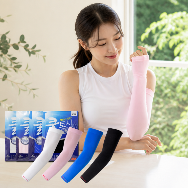 3M 아쿠아X 쿨토시 UV 차단 마이판 2000 팔토시 등산 자외선 쿨링