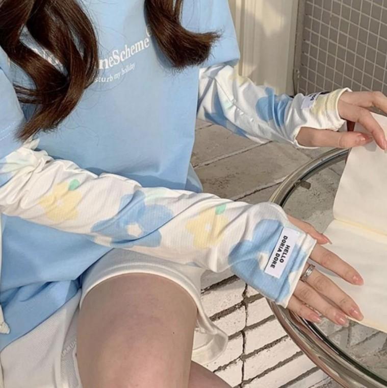 파스텔 컬러 햇빛차단 데일리 쿨토시 여름 자외선차단 팔토시