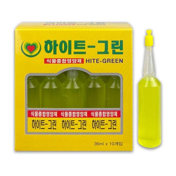 하이트 그린 식물종합영양제 360ML 10개입 -TJ 식물영양제 식물종합영양제 화이트그린 화분영양제 화초