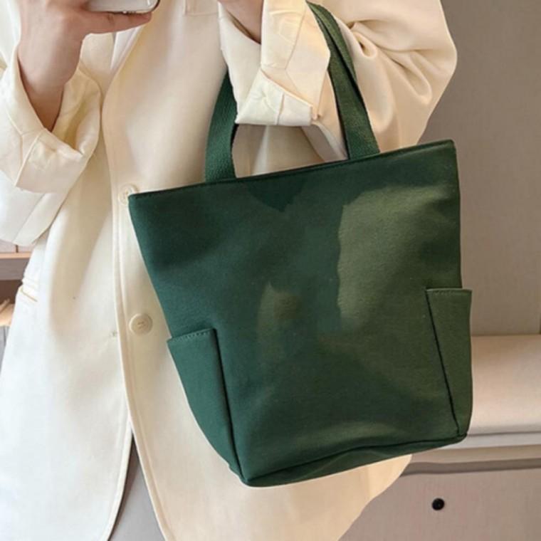 캔버스 토트백 가방 팔레트 에코백 미니 손가방 미니백