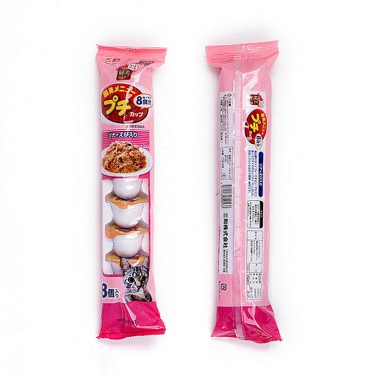 (2개묶음)푸치 미니컵 참치+새우 22g(8개입)