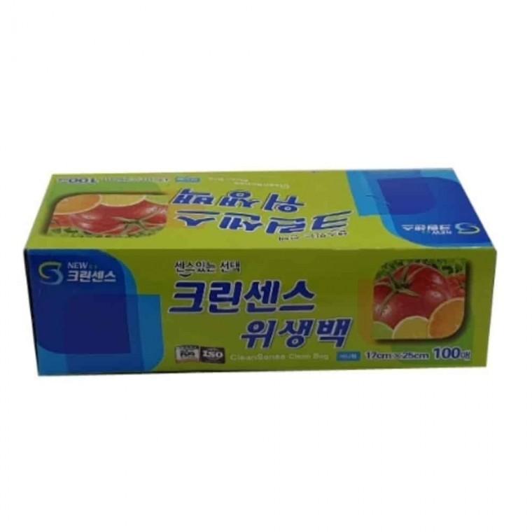 위생백 미니 100매 비닐팩 일회용위생팩 위생롤백 위생봉지