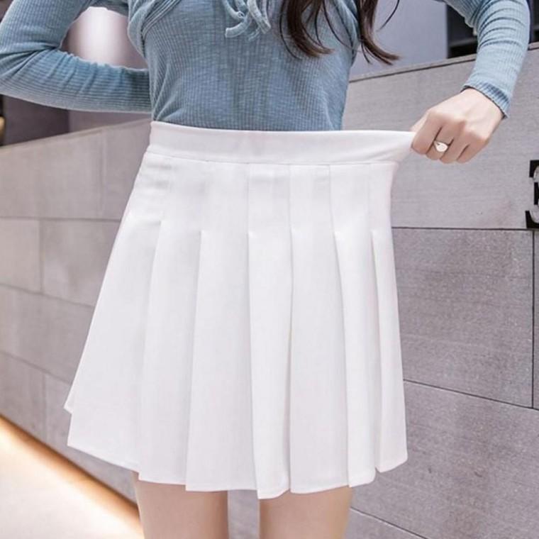 속바지 A라인 여름 고무줄 밴딩 미니스커트 스판 테니스 미니 스커트 치마 바지 골프 스판미니스커트