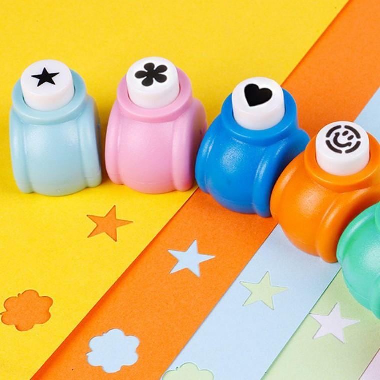 미니 모양 펀치 하트 꽃 스마일 별 펀칭기 펀치대 꽃모양 별모양