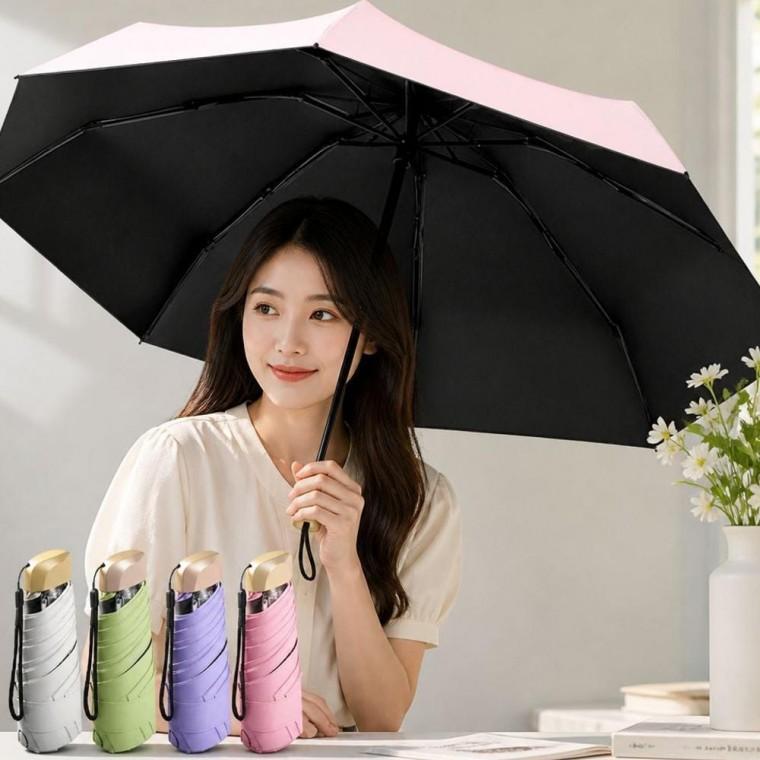 휴대용 자외선차단 양산 겸 우산 초경량 미니 가림막