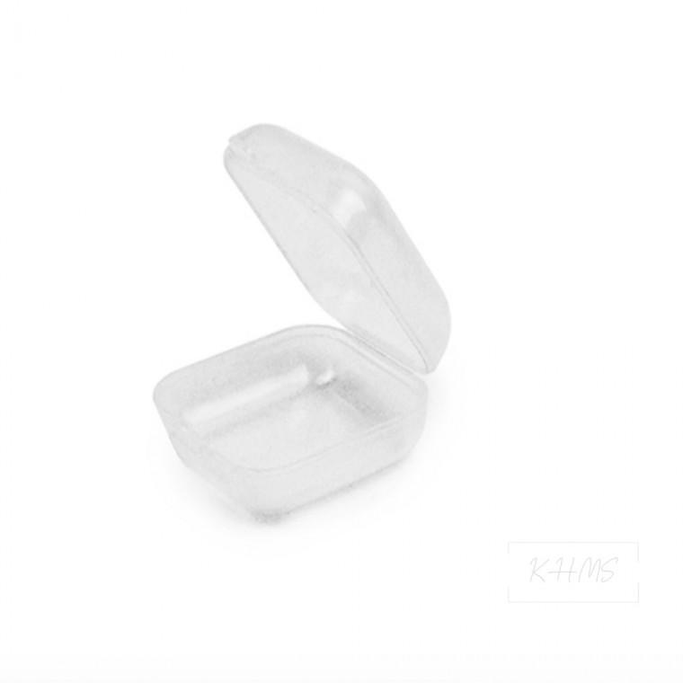 미니 투명 사각 액세서리 케이스
