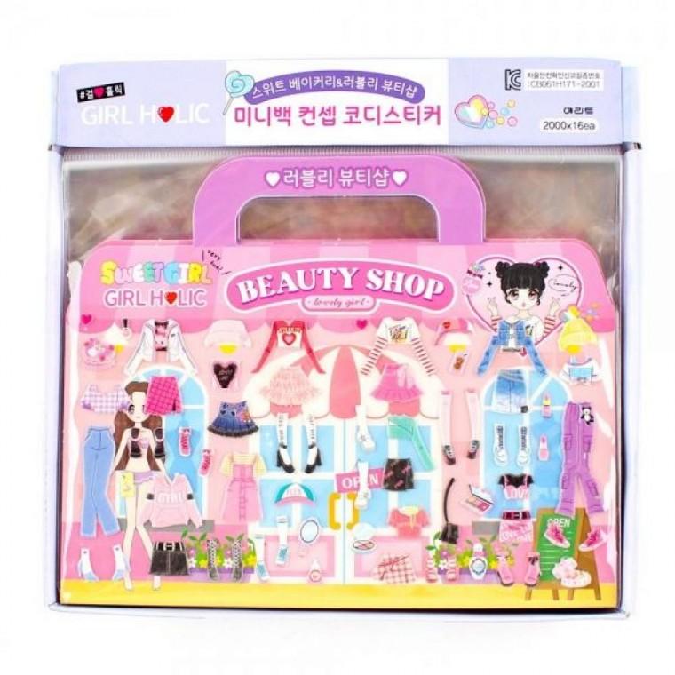 코디 미니백 걸홀릭 스티커 컨셉 (16개세트)