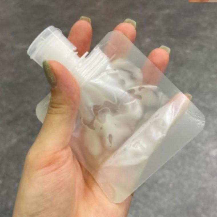30ml 화장품 소분 용기 튜브 휴대용 미니 밀폐 비닐 튜브 팩 여행 캠핑 샴푸 수영장
