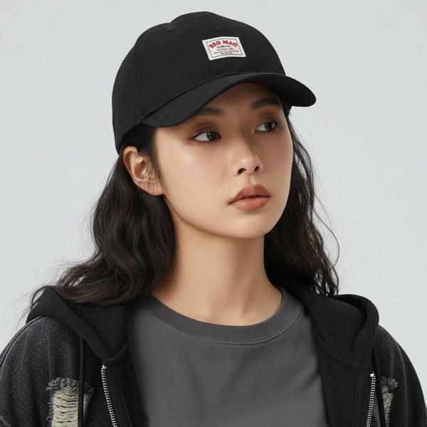 미니멀 스트릿 앰버캡 숏챙 모자 캐주얼 남녀공용
