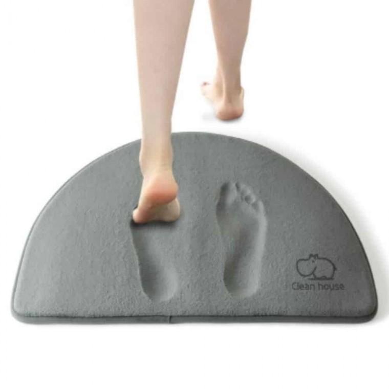 극세사 반달 욕실매트 배스매트 현관러그 푹신한발매트 반달발매트