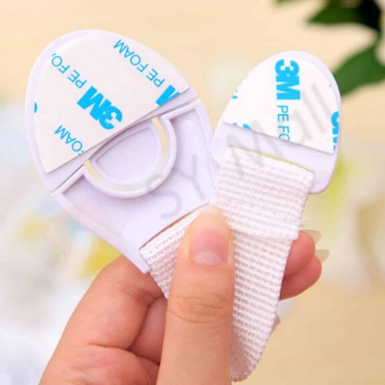 서랍장잠금 유아안전장치 냉장고 서랍 잠금장치