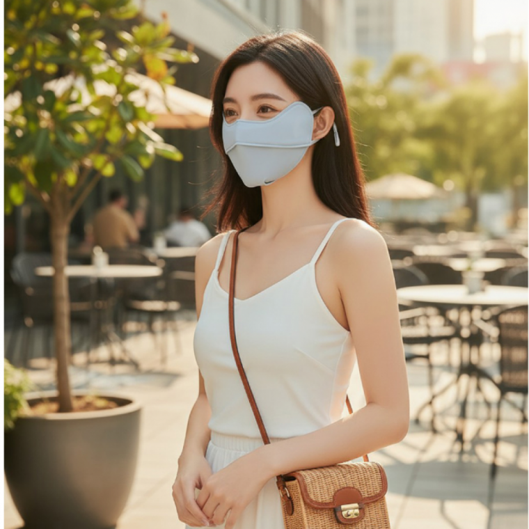 쿨링 입체 눈가보호 멀티 마스크 자외선차단 냉감 페이스커버