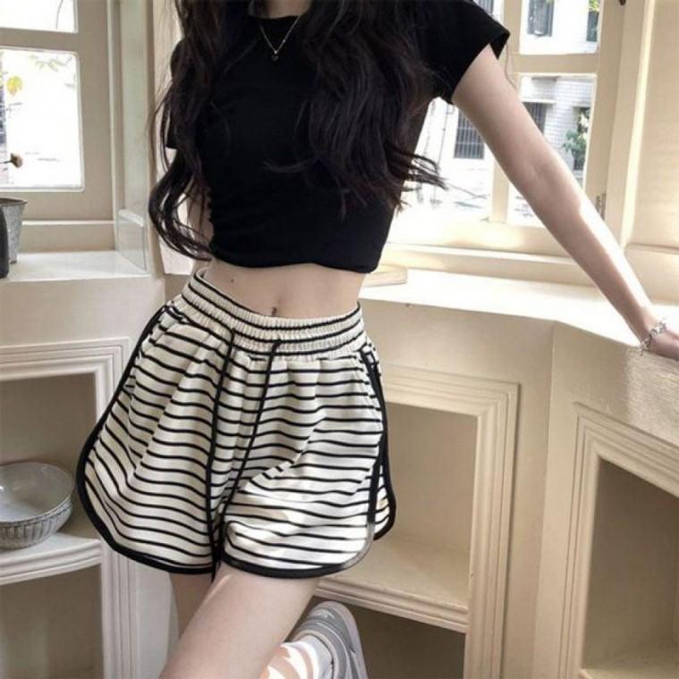 냉감 아이스 5부 반바지 여름 밴딩 숏팬츠 시원한 홈웨어 데일리 여자 여성