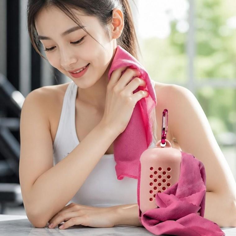 아이스 스카프 쿨링 목수건 머플러 여름 스포츠 냉감 타올
