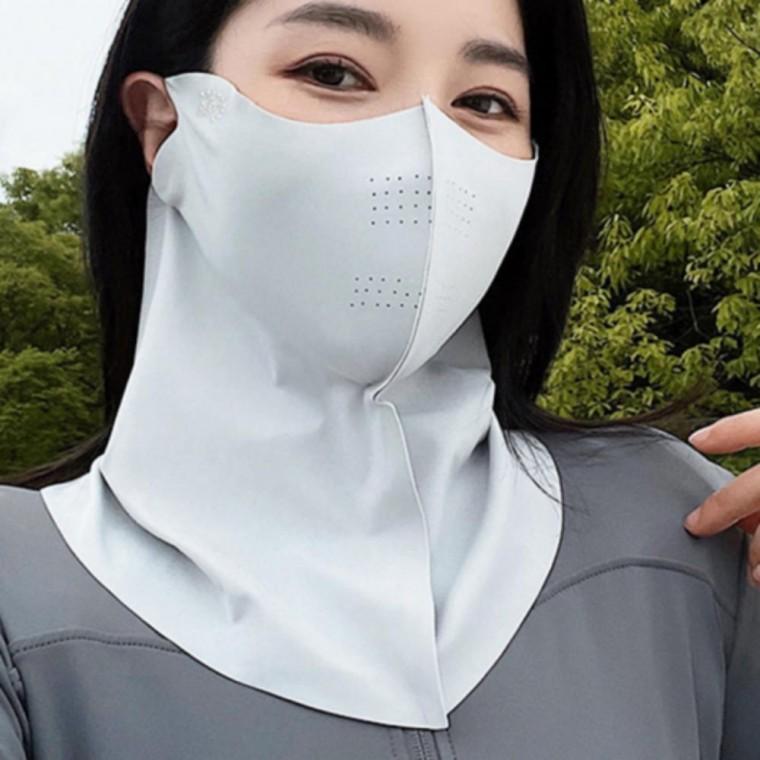 여름 페이스쿨가드 마스크 넥페이스 자외선차단마스크 골프 러닝 냉감 쿨 가리개