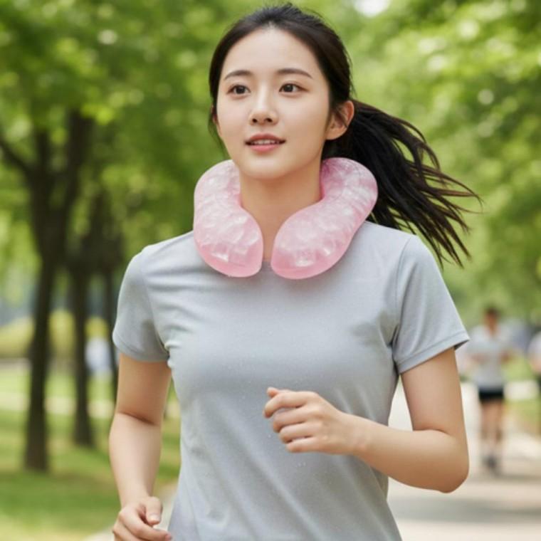 쿨링 아이스 목걸이 냉감튜브