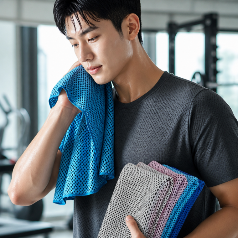 냉감 아이스 타올 4종 컬러 속건성 냉감수건 스포츠용 쿨타월