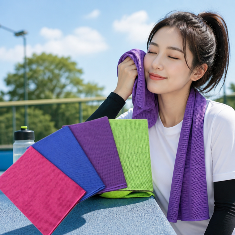 아이스 스포츠 타월 야외용 냉감 수건