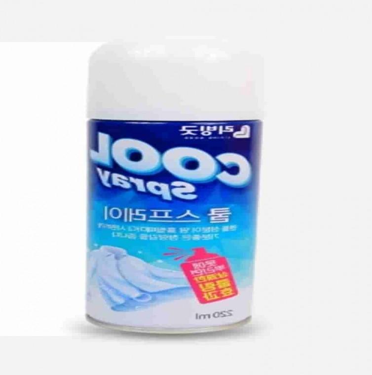 의류 쿨 스프레이 220ml 냉각스프레이 냉감효과 아이스스프레이