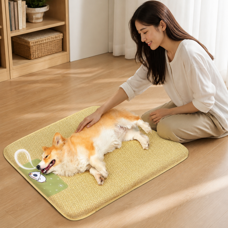애견 쿨매트 냉감 패드 펫 바닥 깔개 방석 45x60cm