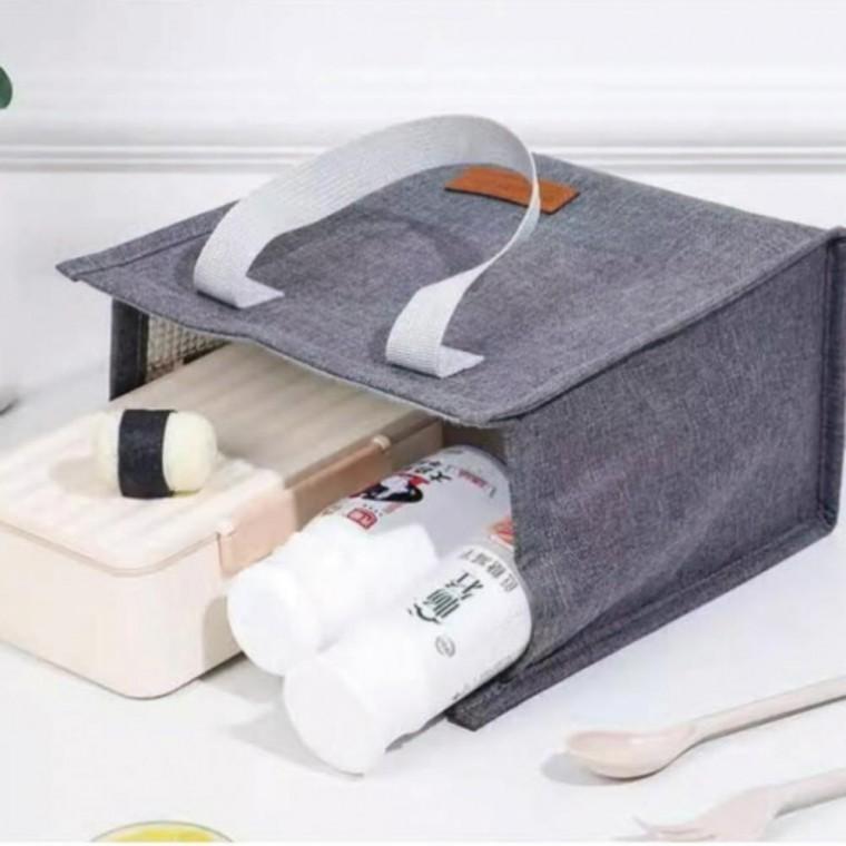 런치백 보온 여행캠핑 심플한 파우치 가방 보냉 심플