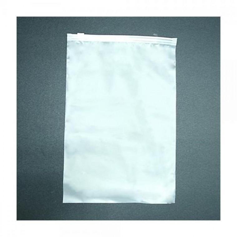40x50cm 대형 투명 반투명 반반 지퍼백 파우치 5p