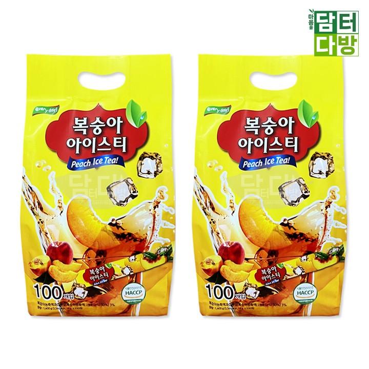 (무배 / 원플러스원) 이레에프에스 복숭아 아이스티 100스틱