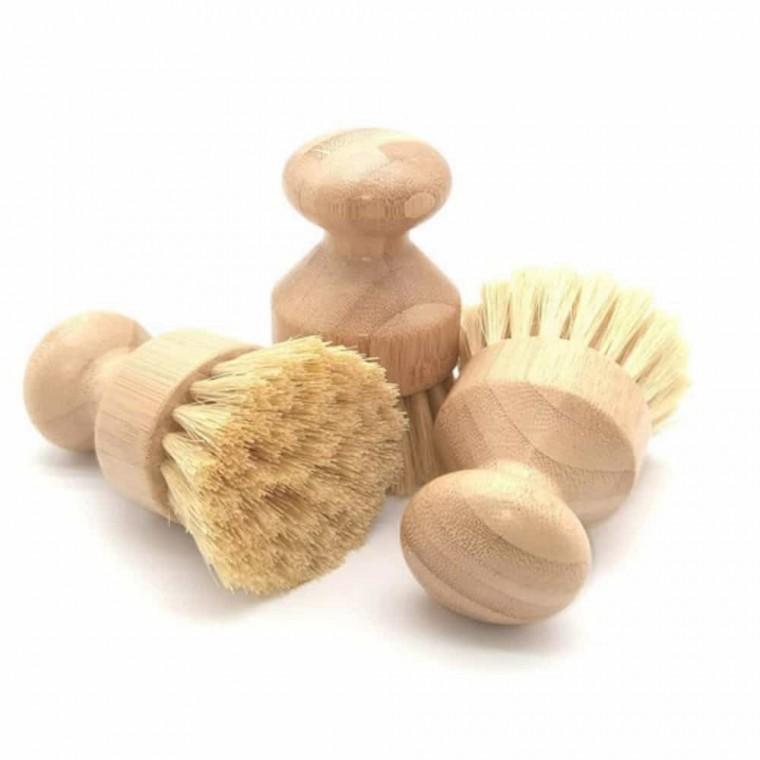 우드 야채 세척 솔 주방청소브러쉬 주방청소솔 틈새청소브러시 청소용솔 주방브러쉬