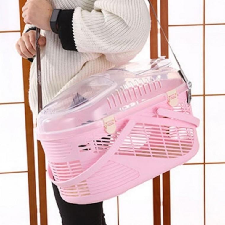 강아지이동가방 강아지캐리어 켄넬 펫케이지 캐리어 애견이동가방 3색 반려견외출백