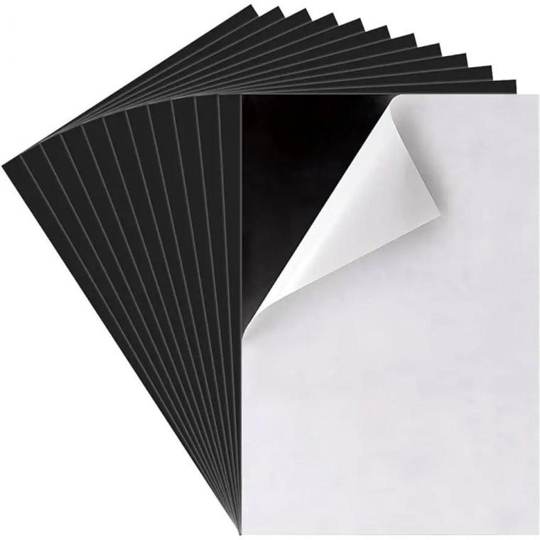 사이노텍 자석시트지 유연한 잘라쓰는 자성 시트지 12x17.7cm 접착식