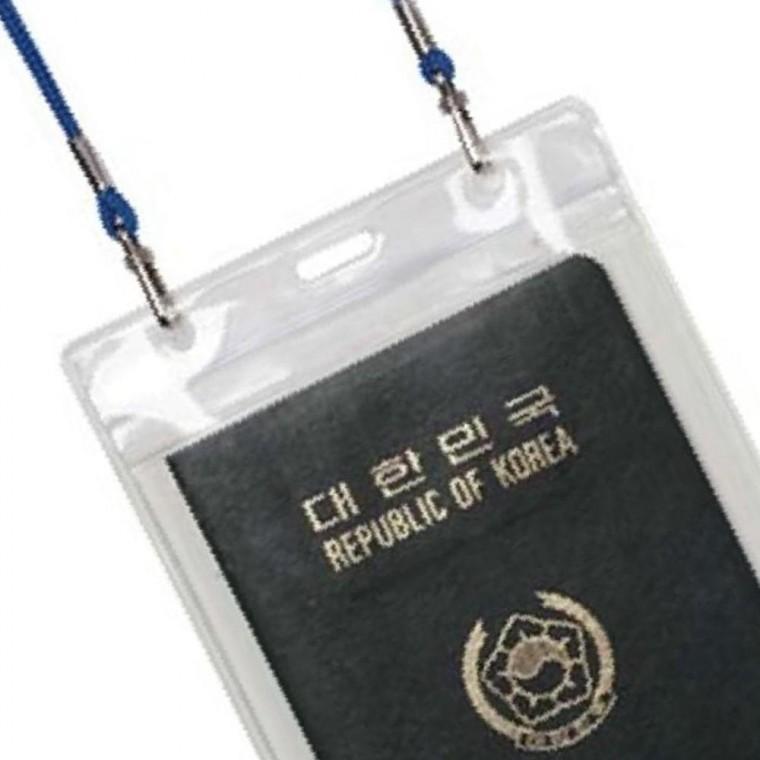 여권용 방수명찰 3P 사원증 회사원 출입증 목걸이