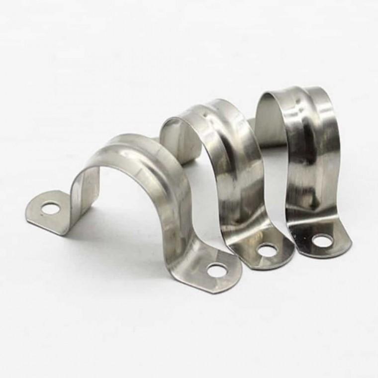 스텐 양새들 100개 22mm 배관행거 파이프고정대 고정브라켓 전선고정 전선브라켓