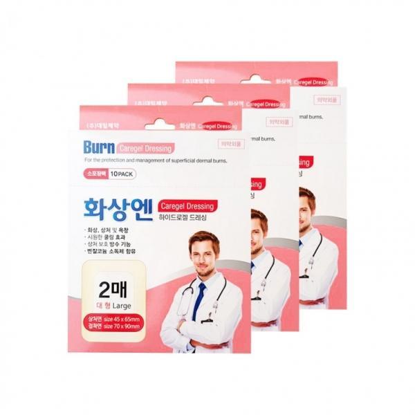 대일제약 화상엔 케어젤 드레싱 밴드 (대형2매x3팩)