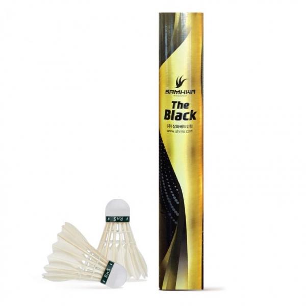 삼화 배드민턴 더블랙 셔틀콕 1통 12개입