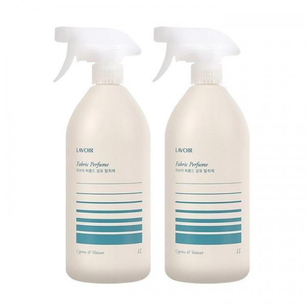라브아 퍼퓸드 섬유탈취제 사이프러스&베티버 1L X 2