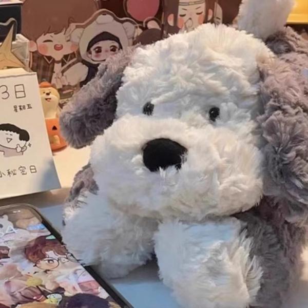 복실 강아지 애착 인형 쿠션 [2size 안고자는 수면 캐릭터 귀여운 침대 댕댕이 멍뭉이 부드러운 베개 선물]