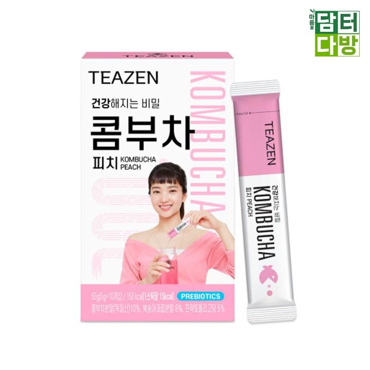 (무배) 티젠 콤부차 복숭아 10스틱