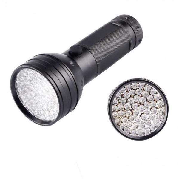 UV 자외선 랜턴 블랙라이트 위폐감지 형광네일 51LED
