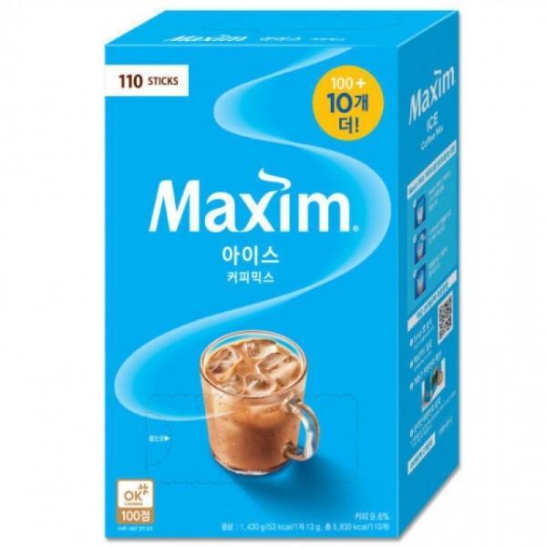 맥심 아이스 커피믹스 100T+10T
