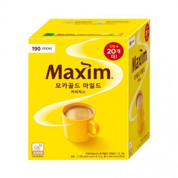 맥심 모카골드 커피믹스 190T(170T+20T) 리뉴얼