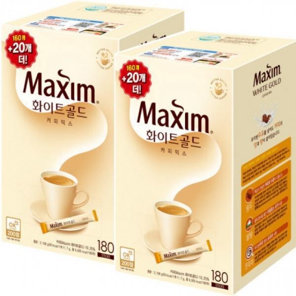 맥심 화이트골드 180+180 총360T