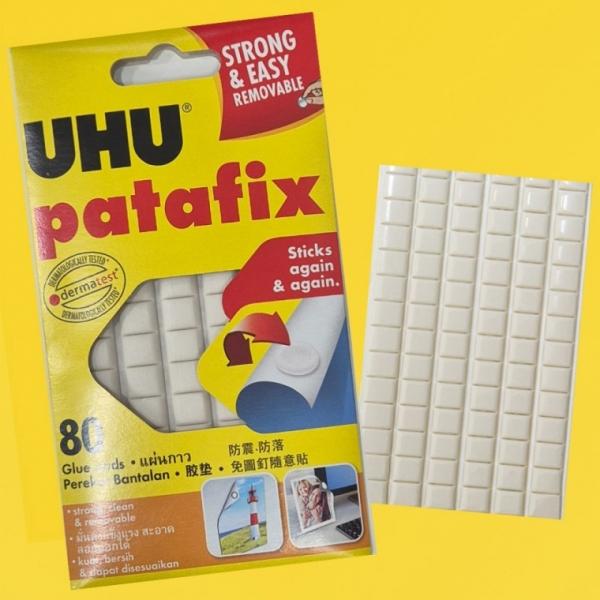 독일 우후 조각 점토 접착제 [UHU 점착성 재사용 액자 점착제 점토형 접착껌 벽에 사진 붙이기 벽고정부착]