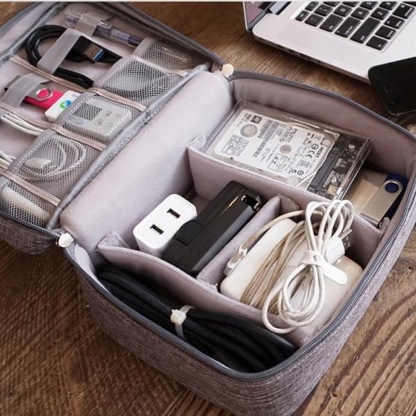 케이블 파우치 충전기 USB 멀티 여행용 수납 가방