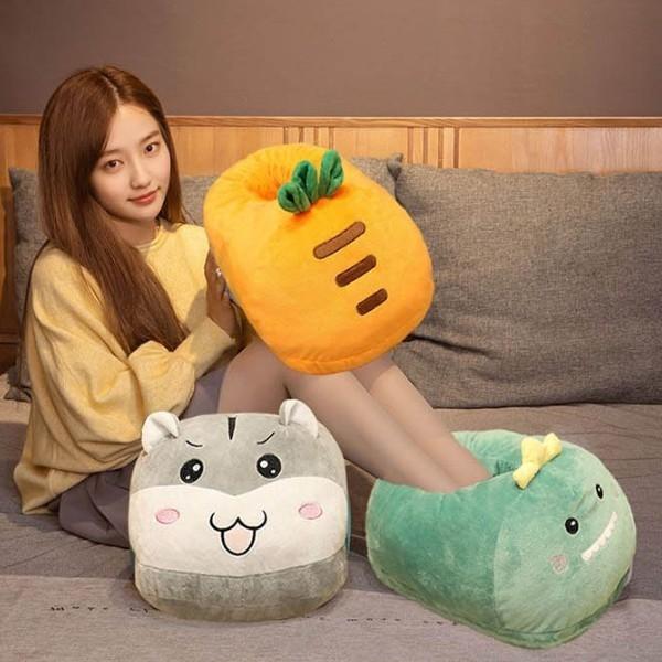부드러운 쿠션감 추운 날씨에도 발을 따뜻하게 귀여운 디자인 색상 데일리 소프트한 소재